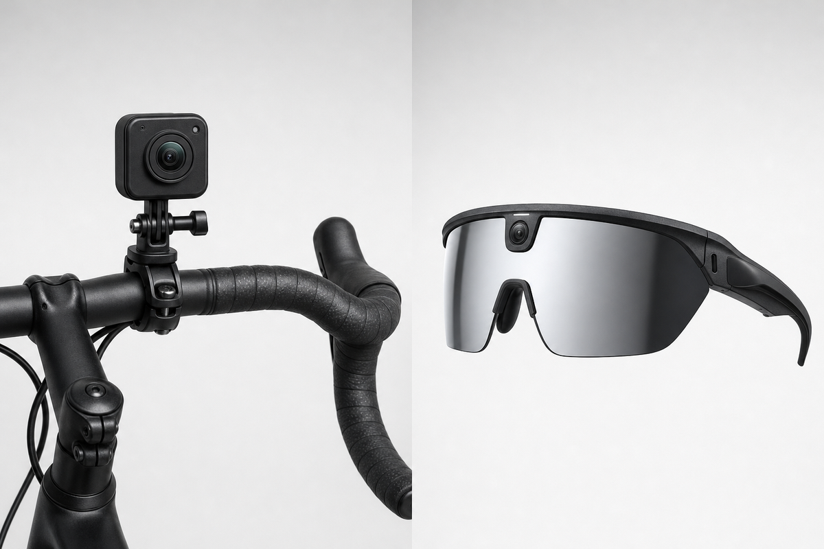 Cycling Camera Mount vs Camera Glasses: What Actually Works on a Ride