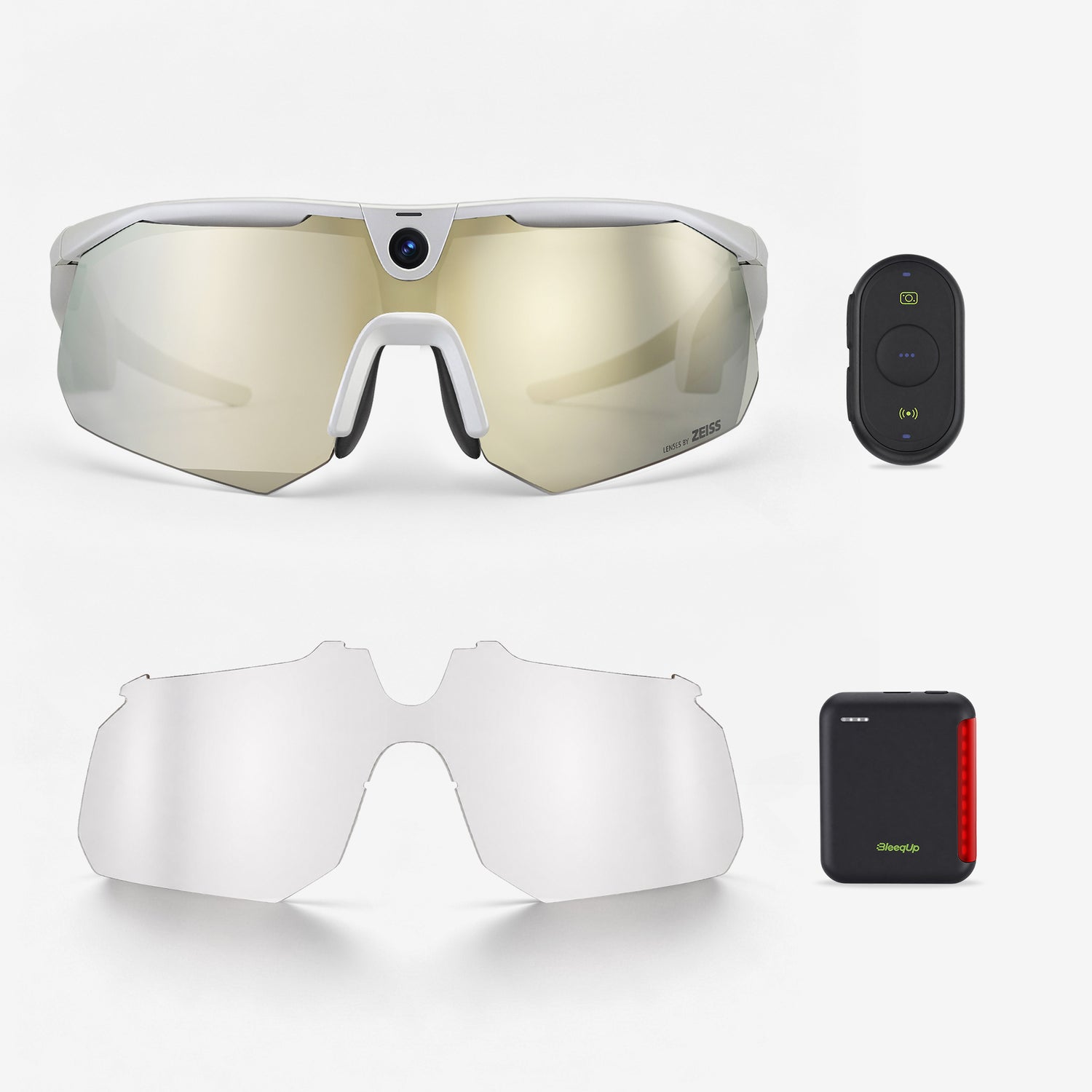 BleeqUp Ranger AI Sports Camera Glasses – Ultimate Bundle