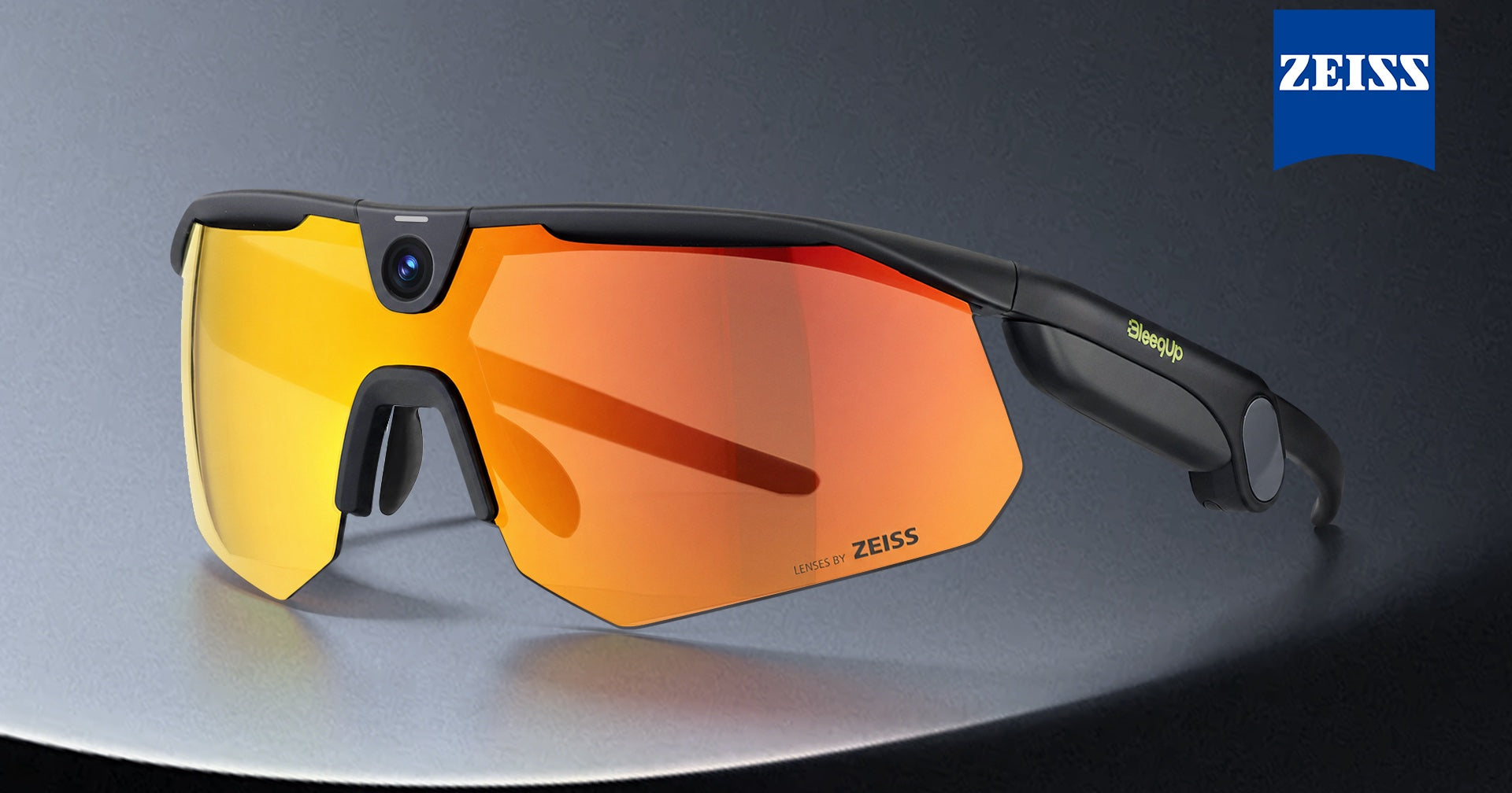 Tròng ZEISS cho BleeqUp Ranger: Quang học cao cấp dành cho kính camera thể thao AI