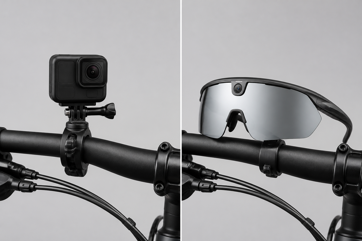 Cycling Camera Mount vs Camera Glasses: What Actually Works on a Ride