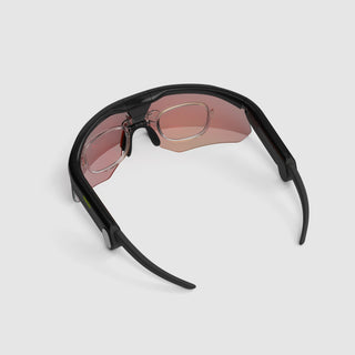 BleeqUp Ranger AI sports camera glasses with prescription lens insert