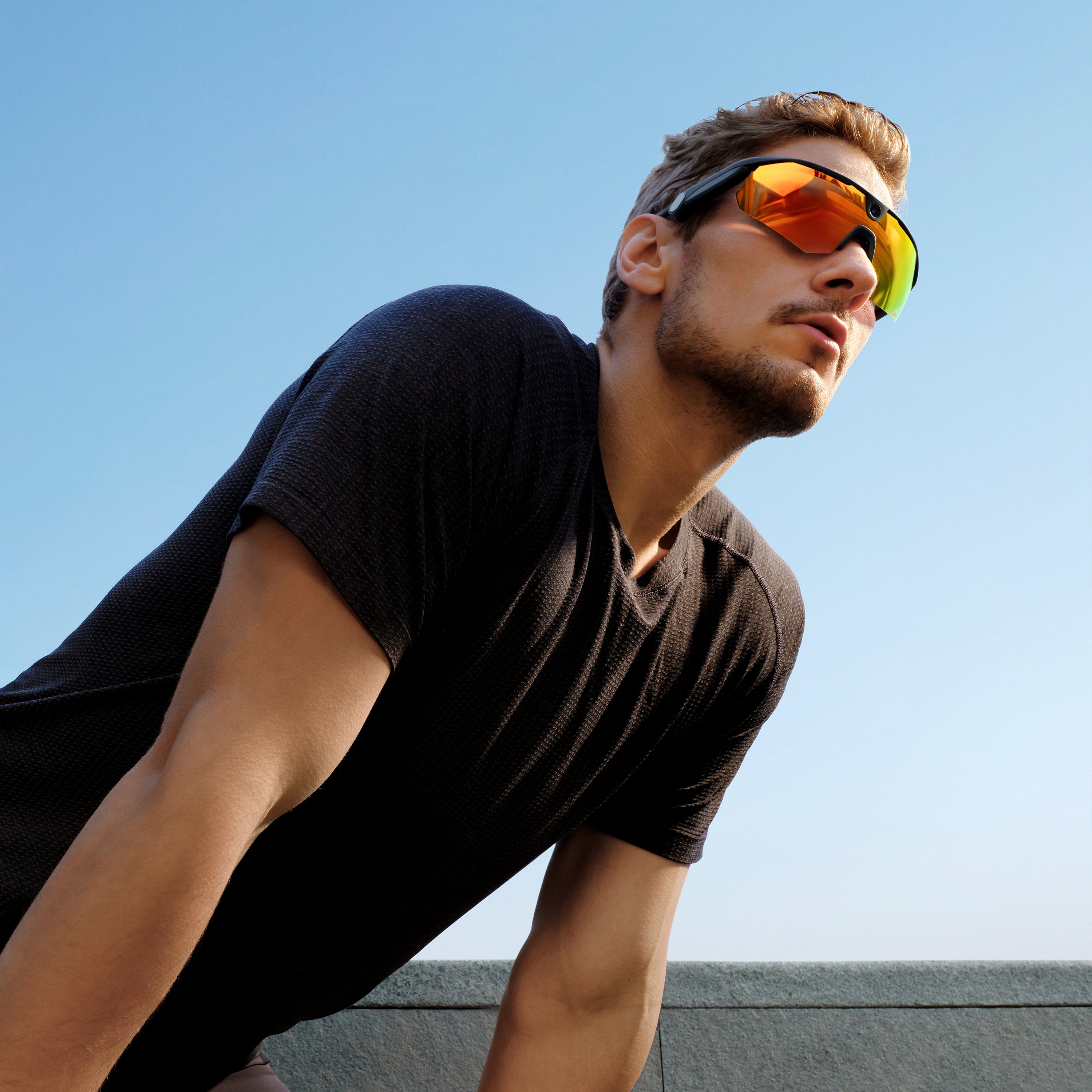 BleeqUp Ranger AI Sports Camera Glasses - Standard Lens