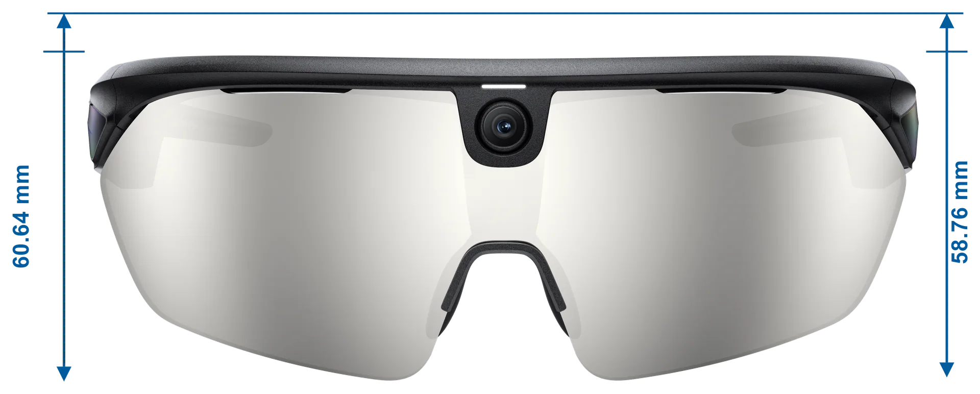 Rover dimension drawing, front view